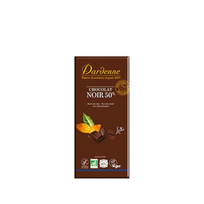 CHOCOLAT NOIR 50 % 100 GR DARDENNE